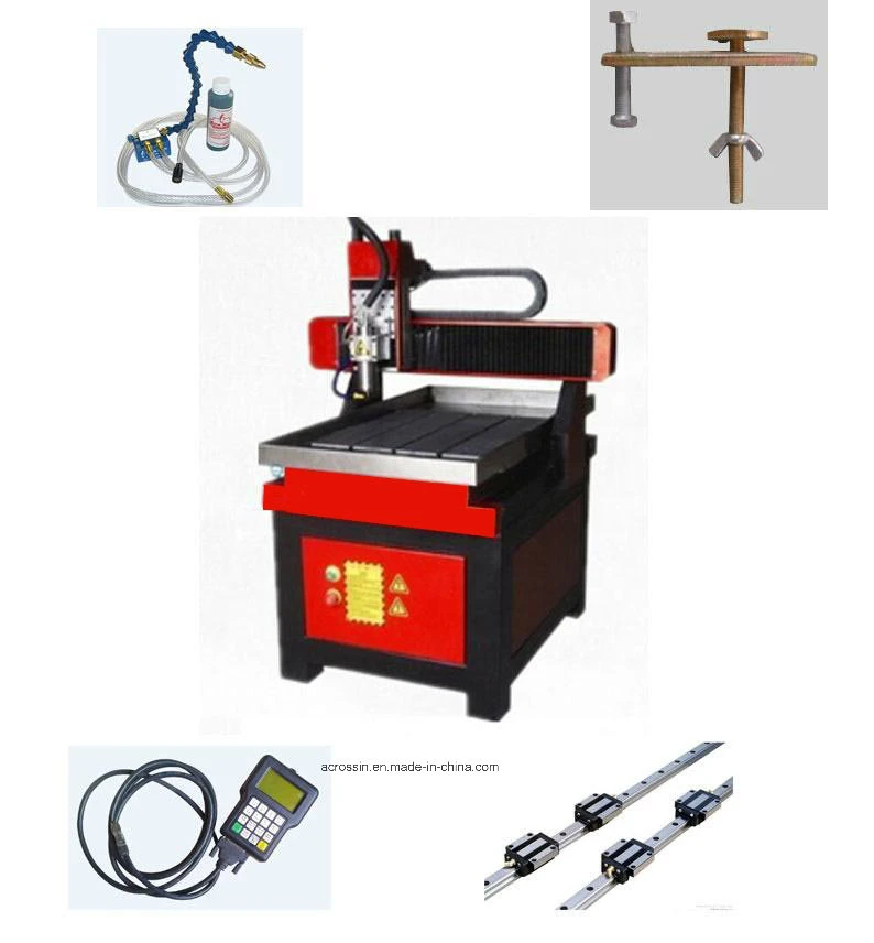 Desktop Carving CNC Carver Router with Rotary for Engraving Metal, Aluminum, Copper, Alloy, Steel