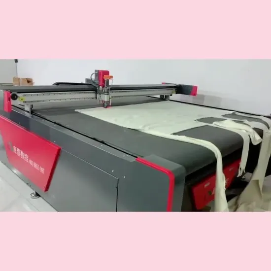 Produttore Macchina CNC Macchina da taglio automatica per tessuti con coltello oscillante